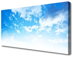 Obraz na plátne Nebo mraky príroda 120x60 cm