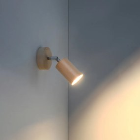 Sollux Lighting Nástenné svietidlo BERG z prírodného dreva