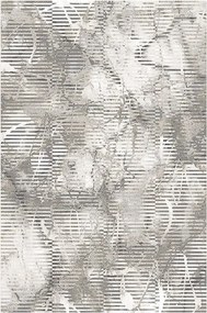 Koberec VERA 4440 sivý s abstraktným vzorom – obdĺžnikový Rozmer: 240x330 cm
