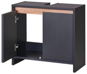 Livarno home Skrinka pod umývadlo Oslo, antracitová  (100376959)