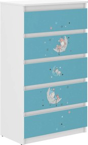 Wooden Toys Detská komoda R-5 ŚPIOCH