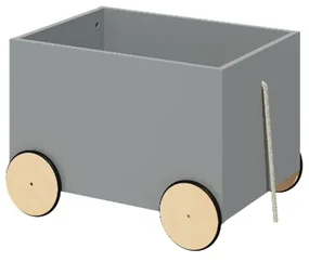 PROXIMA.store - Úložný box na koliečkach LOTTA - sivý