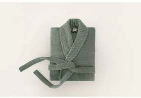 Zelený bavlnený župan veľkosť S/M - Foutastic