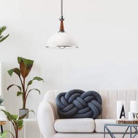 Sťahovací luster CHIARA 1xE27/60W/230V strieborná/buk