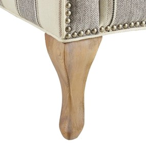 Sivé/béžové kreslo Reva – Støraa