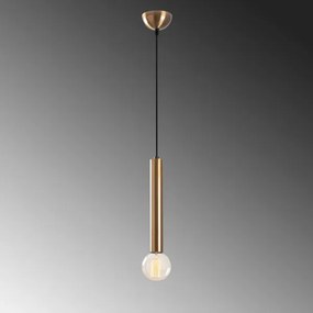 Závesný luster na lanku TEMPO 1xE27/40W/230V zlatý