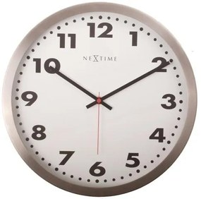 Designové nástěnné hodiny 2519 Nextime Arabic white 25cm