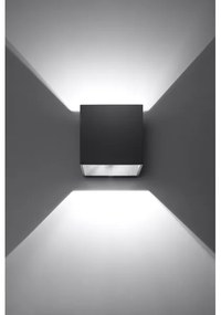 Sollux SL.0057 - Nástenné svietidlo QUAD 1 1xG9/8W/230V čierna