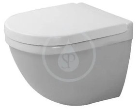 DURAVIT Starck 3 závesné WC Compact, s HygieneGlaze, biela, 2227092000