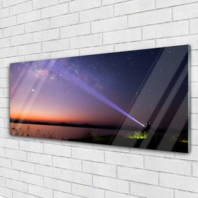 Obraz plexi Hviezdy noc mliečna dráha 125x50 cm