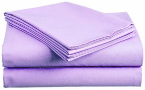 Bavlnená plachta svetlo fialová 140x240 cm