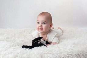 Mom’s Care - kontrastný pískací psík Jami s hryzadielkom