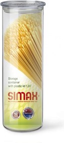 Simax Sklenená dóza s tesniacim viečkom 1,8 l