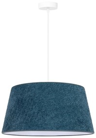 Duolla - Luster na lanku BOUCLE 1xE27/15W/230V pr. 50 cm tyrkysová