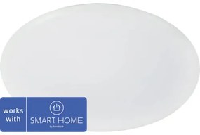 LED stropné svietidlo Eglo Crosslink 4,8 W 2160lm 2700-6500K biele stmievateľné - kompatibilné so SMART HOME by hornbach