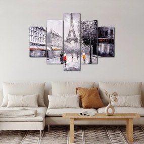 Obraz - Olejomaľba, Paríž (150x105 cm)