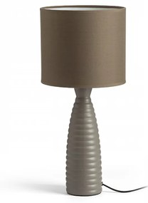LAURA | Dizajnová stolná lampa Farba: Hnedá
