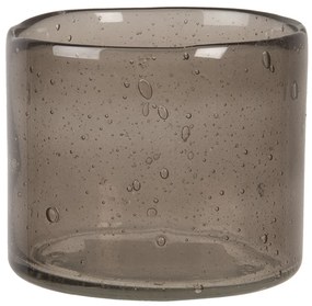 Svietnik na čajovú sviečku so zakaleným sklom - 8 * 10 cm