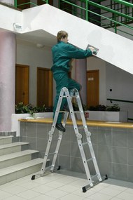 Elkop Multifunkčný kĺbový rebrík M 4x3 AL HPP-650