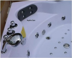Terra Hydromasážna vírivá vaňa TIGA 604 152x152 bez ohrevu vody