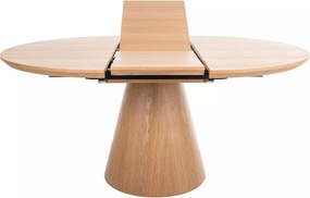 Rozkládací jídelní stůl Angel 120/160 cm dub přírodní