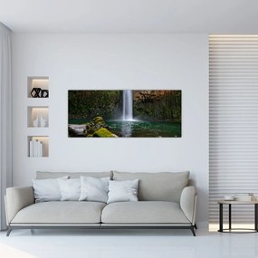 Obraz vodopádov (120x50 cm)