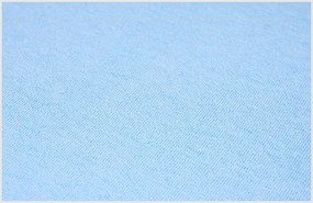 Sensillo Plachta do postieľky JERSEY Jednofarebná Farba: Biela, Veľkosť: 120 x 60 cm