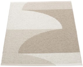 Béžový vnútorný a vonkajší koberec 70x90 cm Hill Dark Linen – Pappelina