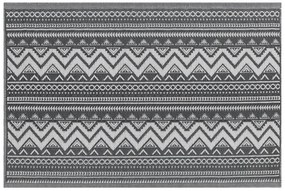 Vonkajší koberec 120 x 180 cm čierny NAGPUR   Beliani