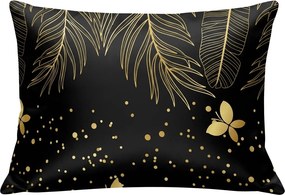 Obliečka na vankúš z mikrovlákna VISATA 50x70 cm, čierny