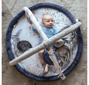 Hracia podložka s hrazdičkou na zem pre bábätká VLČÍ ÚSVIŤ
