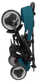 QPlay - Detská trojkolka 3v1 RITO EVA PLUS tyrkysová