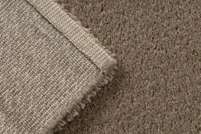 Koberec DUNE WOOL 497 01 TM620 hnedý