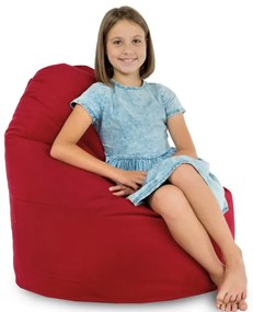 Kreslo Porto plyš červené