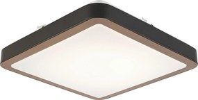 XXXLutz STROPNÉ LED SVIETIDLO, 37/37/8 cm Novel - Interiérové svietidlá - 008227164502