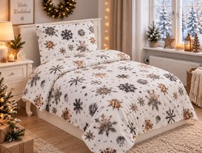 Jahu Obliečky mikroplyš 140x200 + 70x90 cm - Nord flake