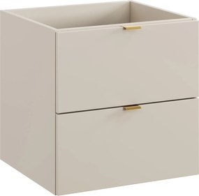 Comad Kúpeľňová skrinka pod umývadlo Dalia Cashmere 50 kašmír
