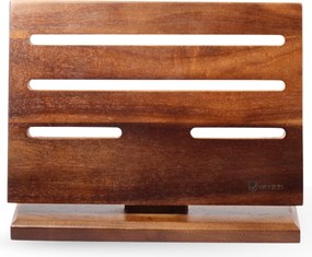 Elmich Magnetický stojan na nože z akáciového dreva