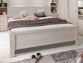 Posteľ s úložným priestorom Luxor 180x200 cm, polárny smrekovec