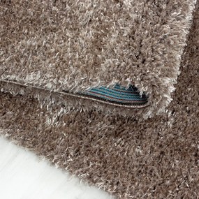 Ayyildiz koberce Kusový koberec Brilliant Shaggy 4200 Taupe - 60x110 cm