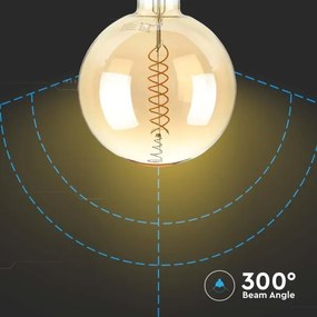 LED Stmievateľná žiarovka FILAMENT G200 E27/8W/230V 1800K