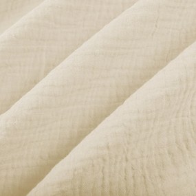 Biante Mušelínová obliečka na vankúš MSN-080 Krémová 40 x 60 cm