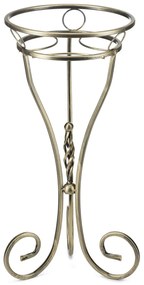 STOJAN NA KVETINÁČ SHANE 60X28 CM ZLATÁ