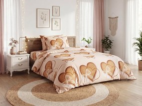 Obliečky z mikrovlákna HEART NEST vzorované Rozmer obliečky: 70 x 80 cm | 140 x 200 cm