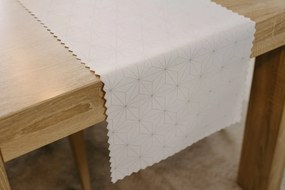 Dekorstudio Luxusný behúň na stôl Stars - strieborný SW18 Rozmer behúňa (šírka x dĺžka): 40x110cm