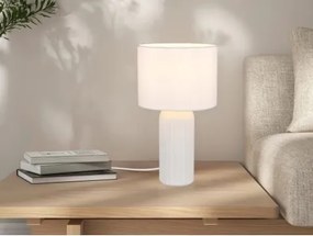 Stolná lampa Blair 36 cm, biela%