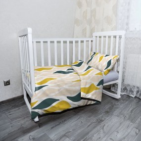 Sablio Mikroplyšové detské obliečky do postieľky Harmónia tvarov - 130x90 / 40x60