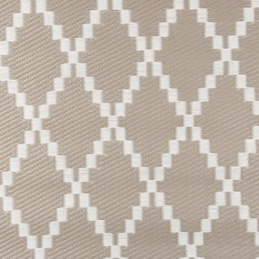Butlers COLOUR CLASH Vonkajší koberec kosoštvorce 150 x 90 cm - prírodná