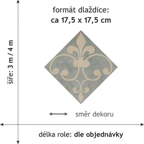 Beaulieu International Group, PVC podlaha - lino Livitex Retro 2792, na mieru, šíře 3m,4m, šedá, filc, chodba / predsieň