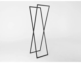 Čierny kovový vešiak CustomForm Rosett